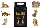 Disney Lady and the Tramp Blind Display (12) by Loungefly Ansteck-Pins