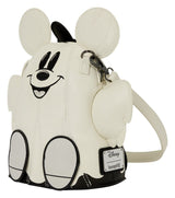 Mickey & Minnie by Loungefly Umhängetasche Ghost Glow Figural