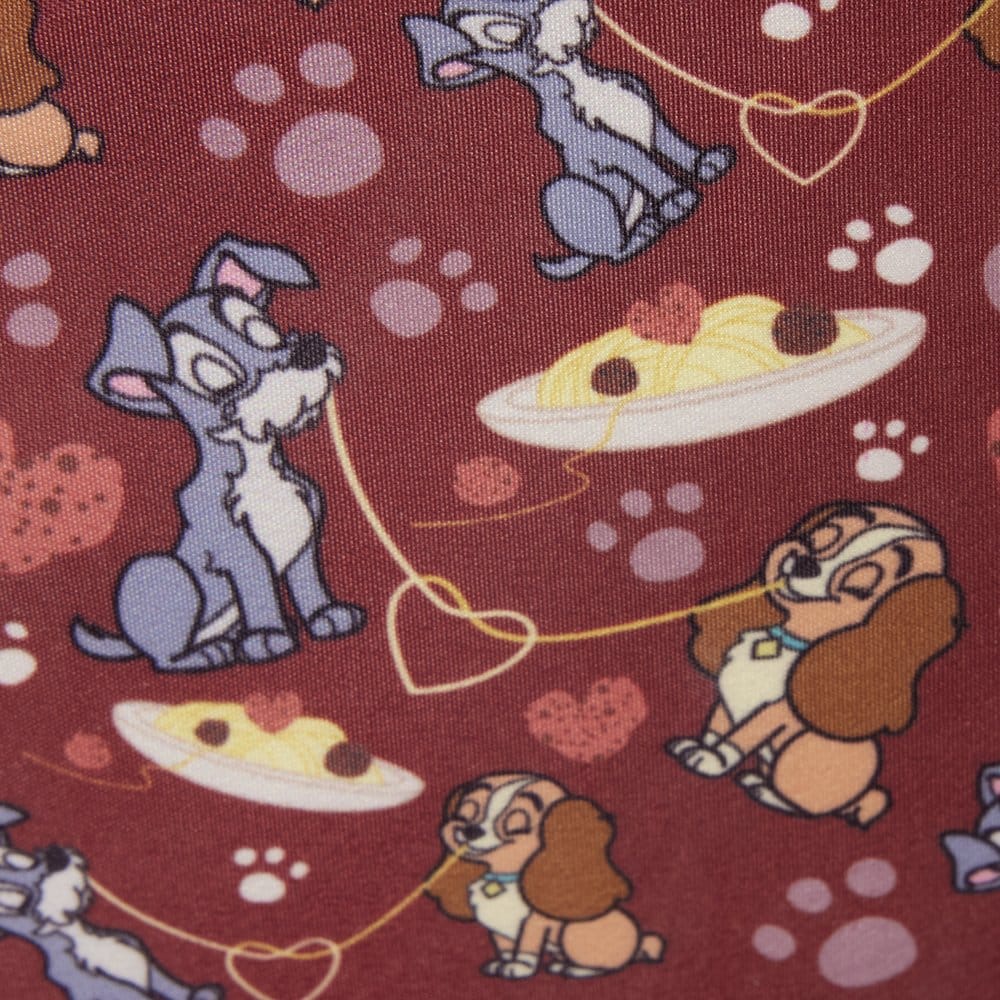 Disney Lady & the Tramp Spaghetti Dinner by Loungefly Umhängetasche