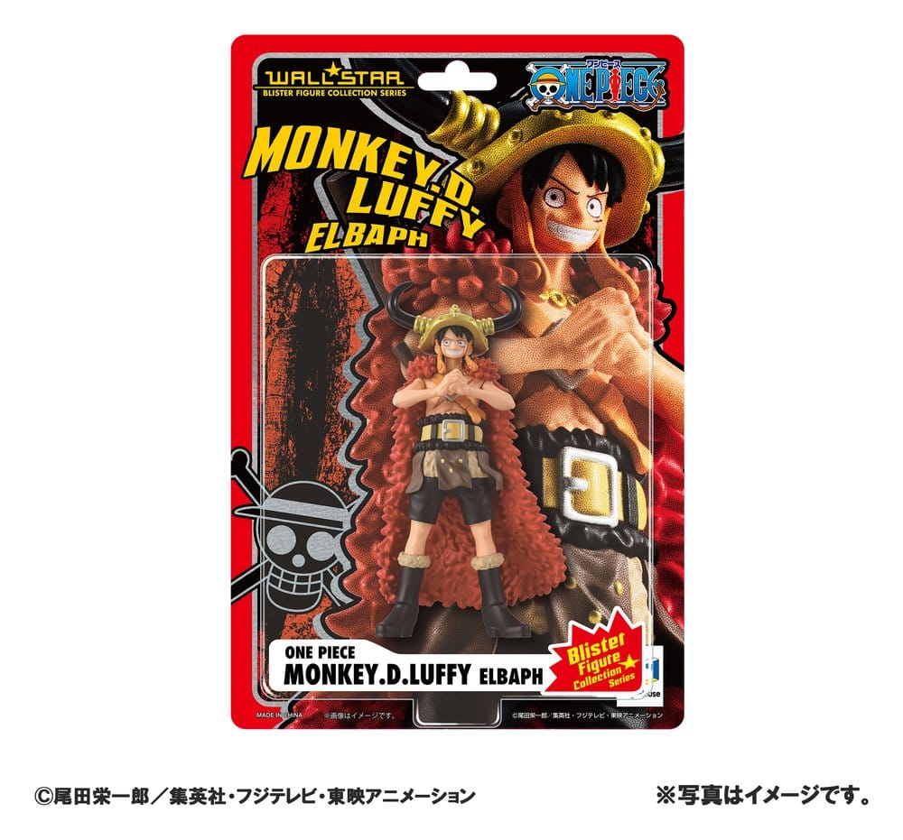 One Piece Monkey D. Ruffy Elbaph Arc Wallstar Figur