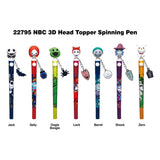 Nightmare before Christmas 3D Head Topper Spinning Pen Blind Box Display (16) Stifte
