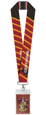 Harry Potter Gryffindor Luxus-Schlüsselband mit Kartenhalter