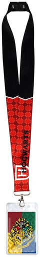 Harry Potter Hogwarts Crest Luxus-Schlüsselband mit Kartenhalter