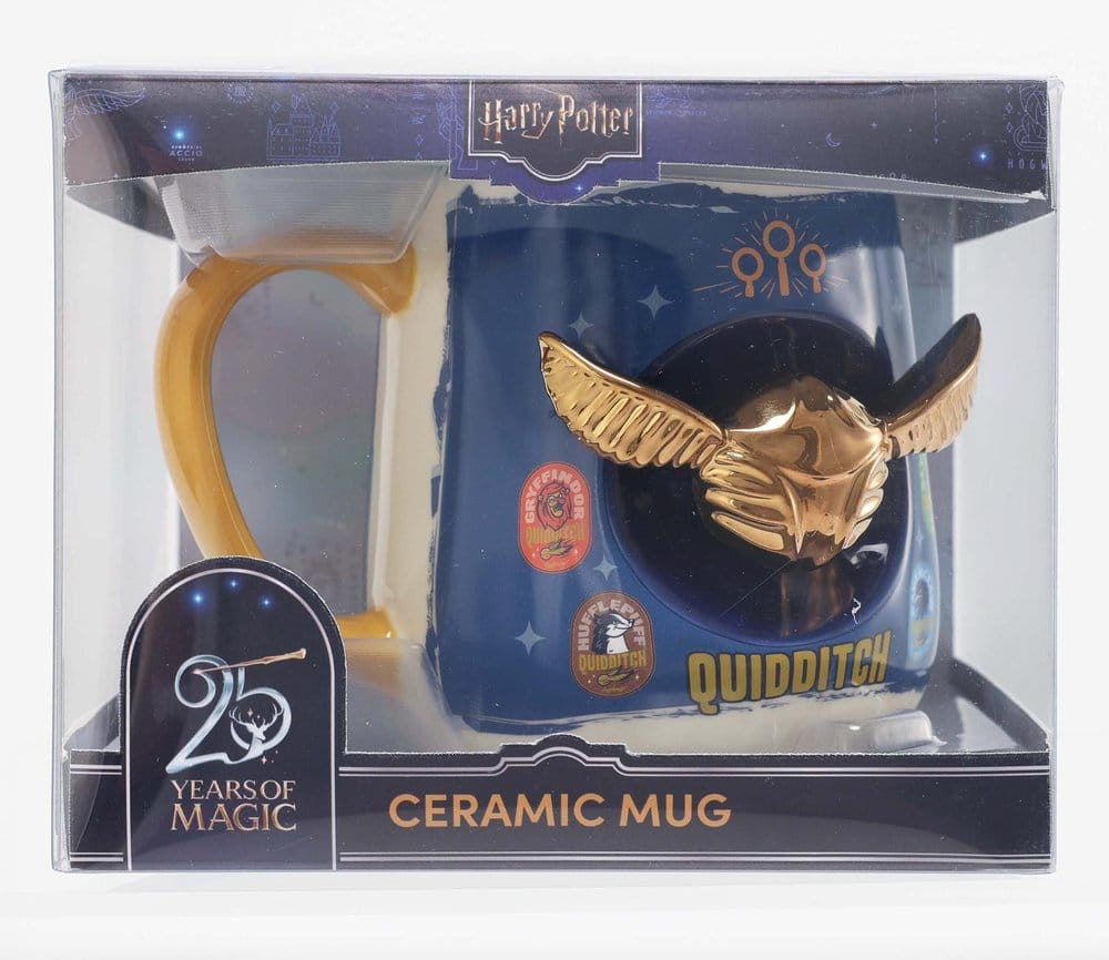 Harry Potter Goldener Schnatz 2D Relief Figural Tasse
