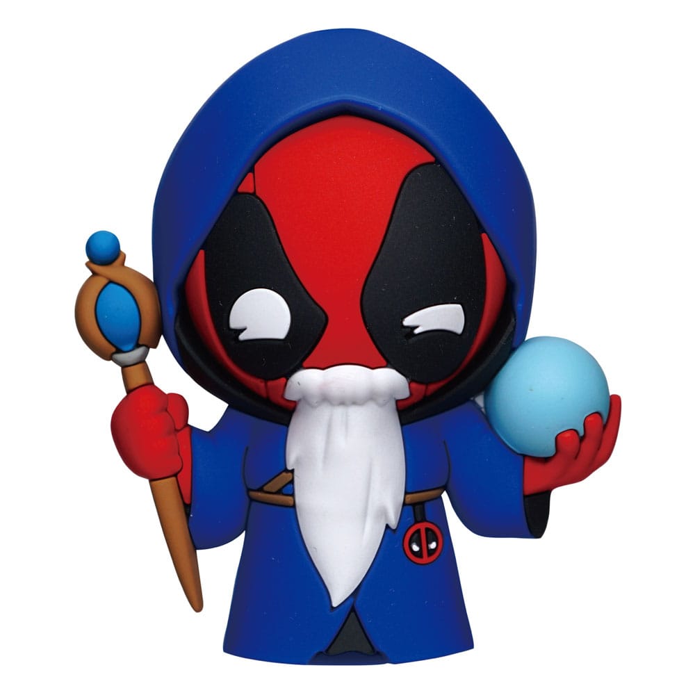 Marvel Deadpool Wizard 3D Magnet