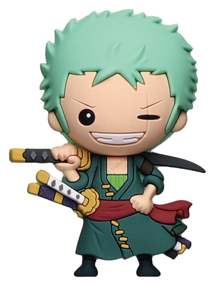 One Piece Zoro 3D Schaumstoff-Magnet