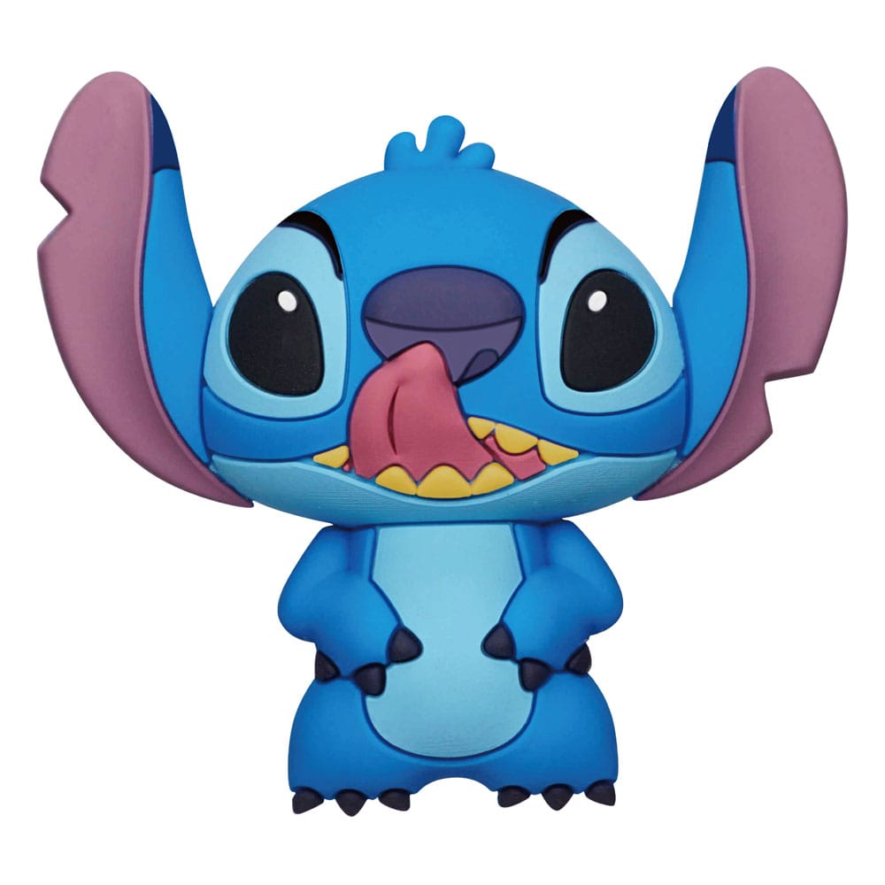 Lilo & Stitch Stitch Tongue in Nose Relief-Magnet