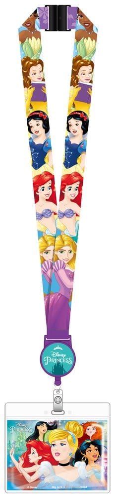 Disney Princess Einziehbar Luxus-Schlüsselband mit Kartenhalter