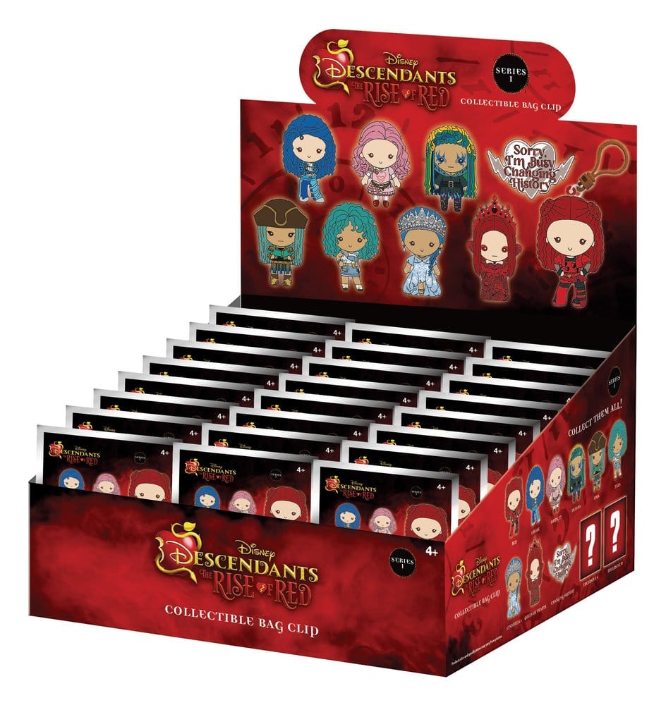 Descendants Serie 1 Display (24) 3D Taschenanhänger