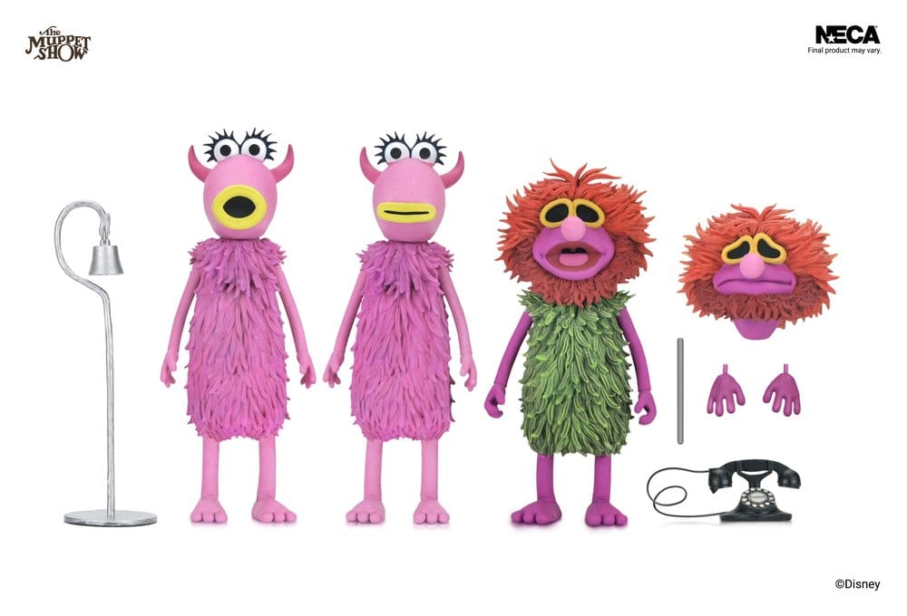 Die Muppet Show Ultimate Mahna Mahna And The Snowths 3er-Pack Actionfiguren