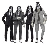 KISS Dressed to Kill Album Cover 4er-Pack Actionfiguren