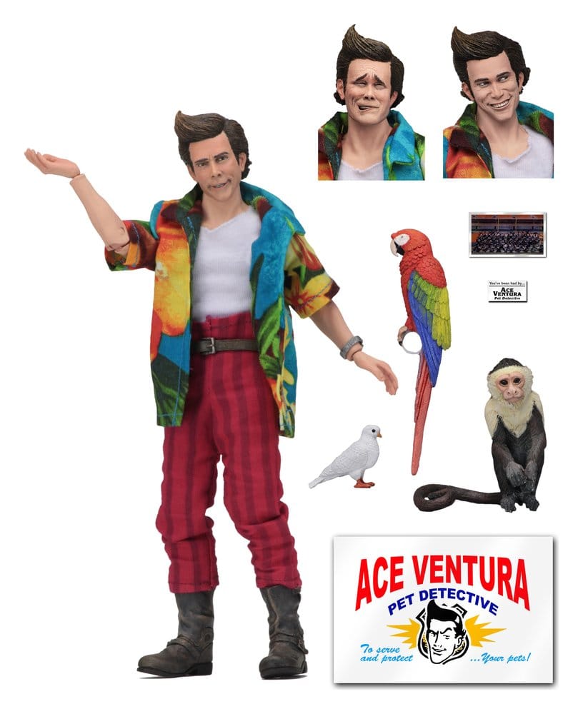 Ace Ventura Clothed Actionfigur Ace Ventura