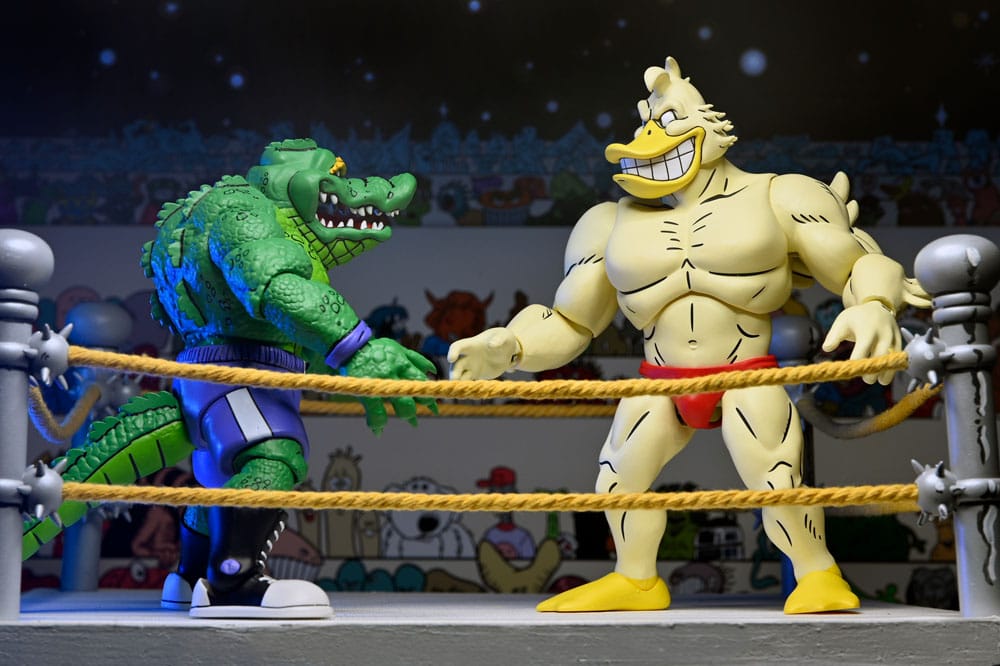 Teenage Mutant Ninja Turtles (Archie Comics) Stump Wrestling Ace Duck Actionfigur