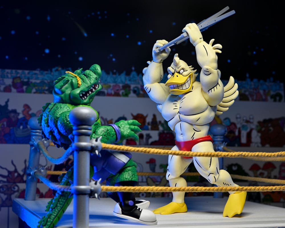 Teenage Mutant Ninja Turtles (Archie Comics) Stump Wrestling Ace Duck Actionfigur
