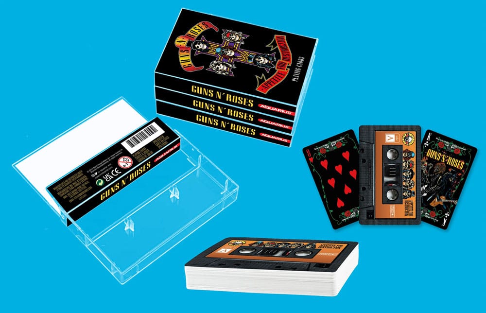 Guns N' Roses Cassette (PDQ) Spielkarten