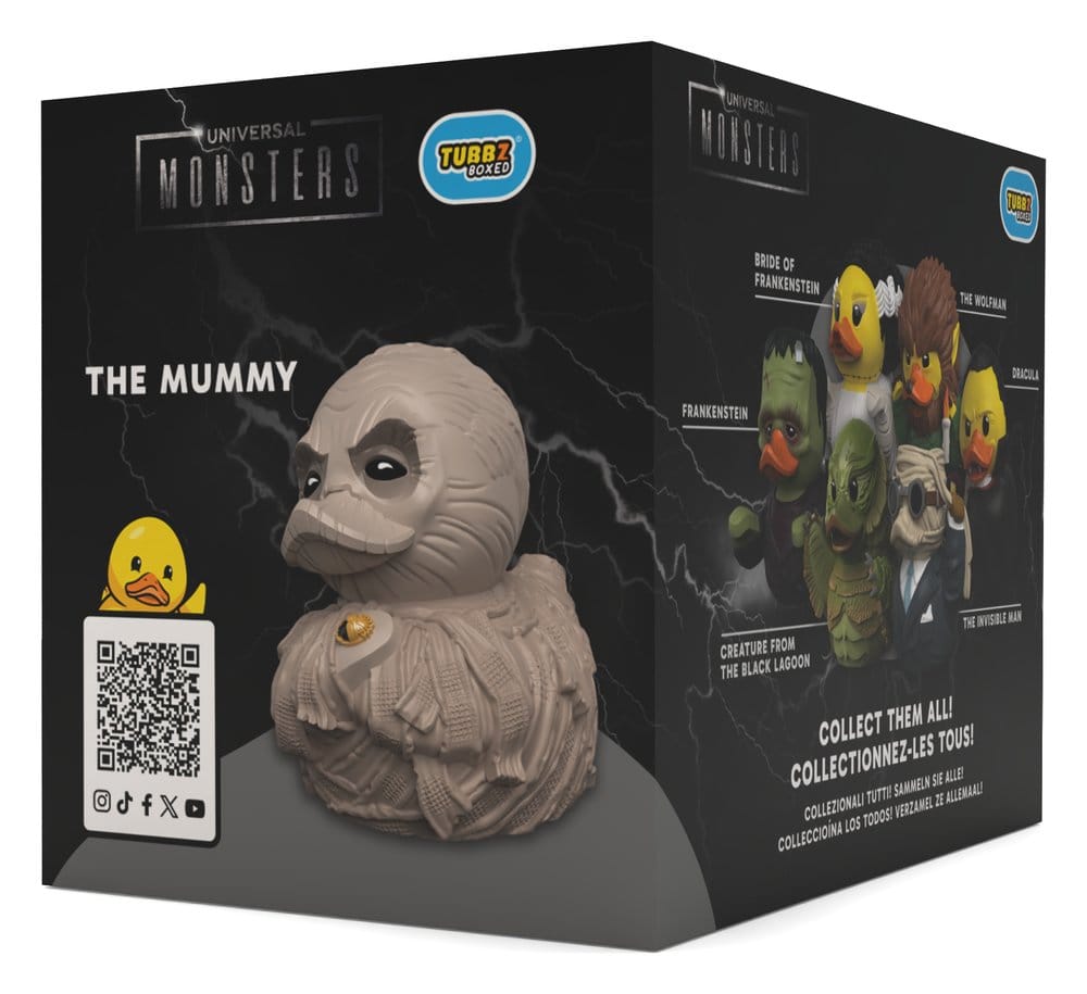 Monsters Tubbz Mummy Figur