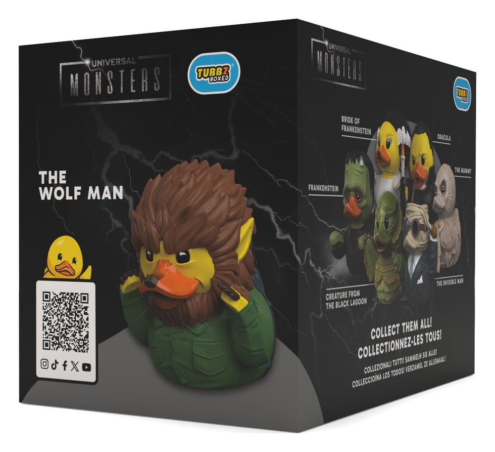 Monsters Tubbz Wolfman Figur