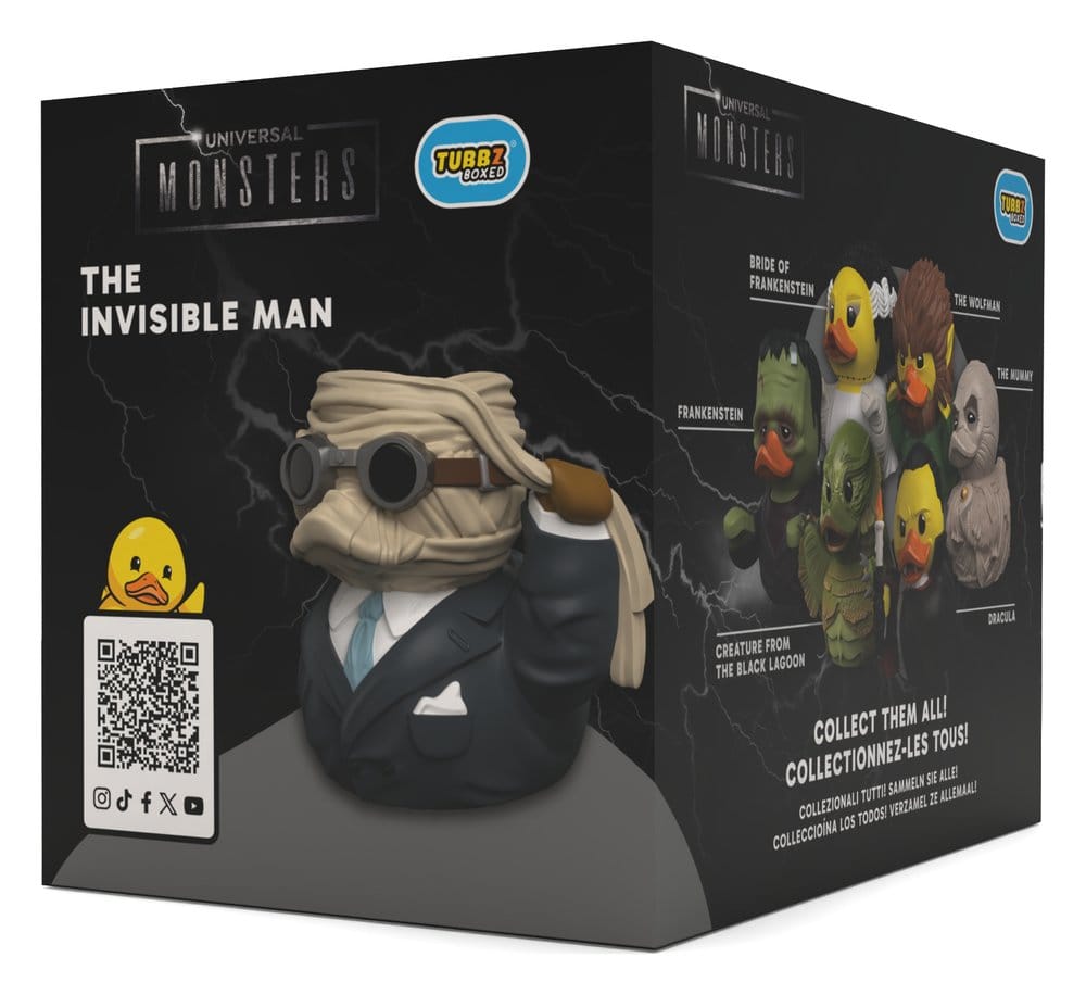 Monsters Invisible Man Tubbz Figur