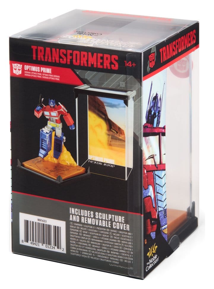 Transformers Optimus Prime Diorama