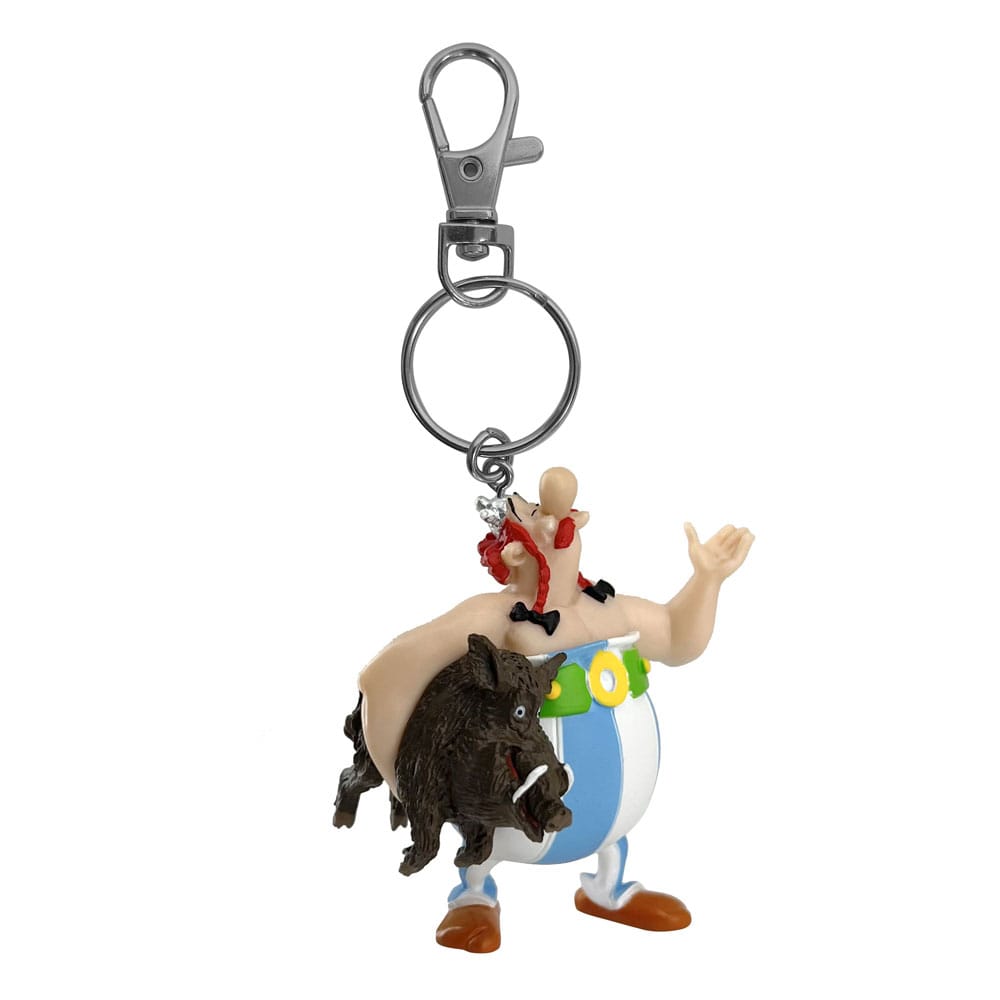 Asterix Obelix mit Wildschwein Schlüsselanhänger