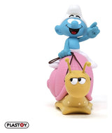 Die Schlümpfe: Spardose Smurf on a Snail's Back 19 cm
