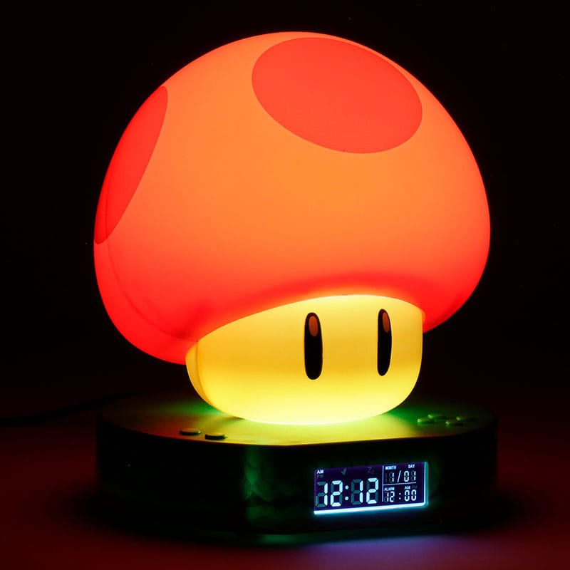 Super Mario Super Mushroom Wecker