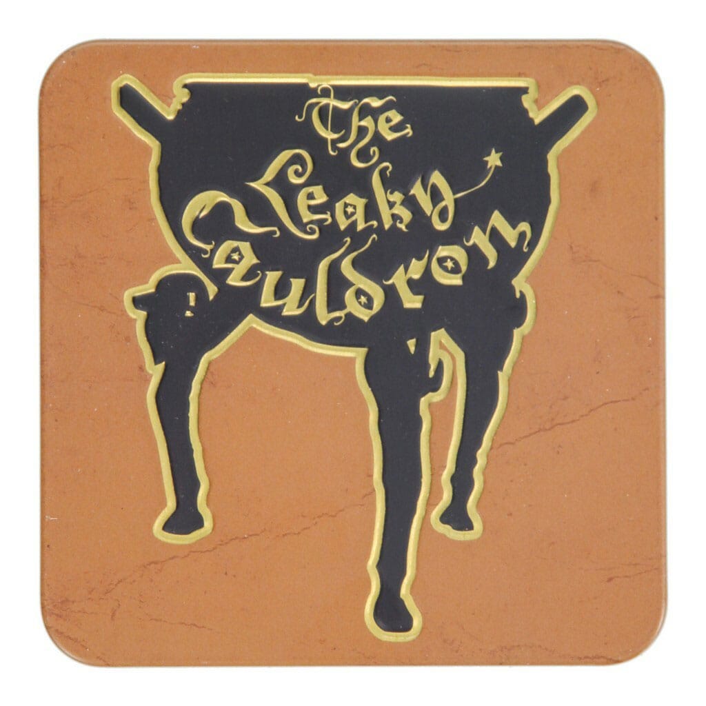 Harry Potter Leaky Cauldron Glass and Coaster Set