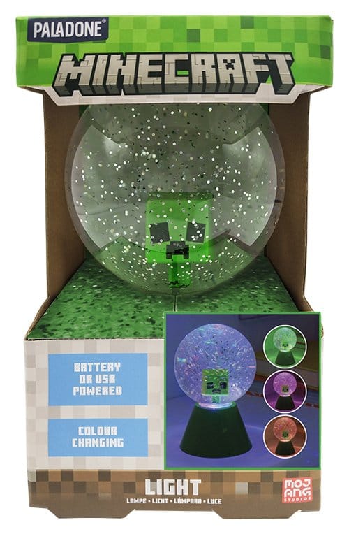 Minecraft Glitter Ball LED Leuchte