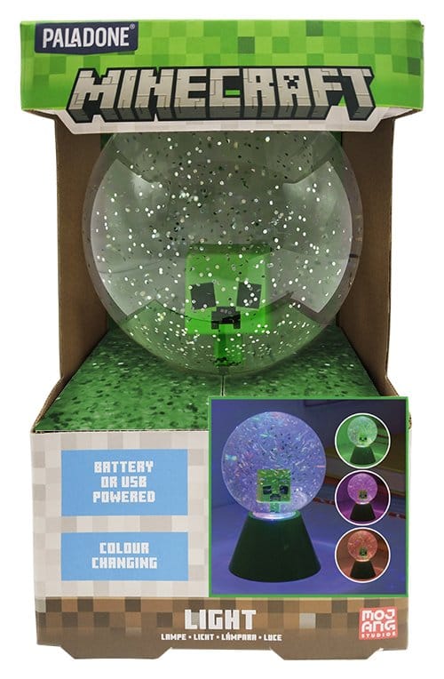 Minecraft Glitter Ball LED Leuchte