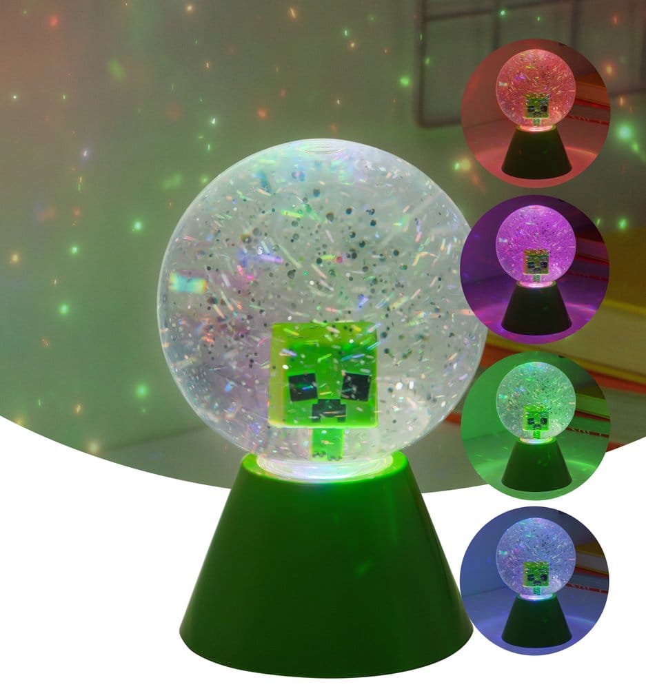 Minecraft Glitter Ball LED Leuchte