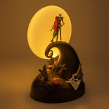 Nightmare Before Christmas Jack & Sally Diorama-Leuchte
