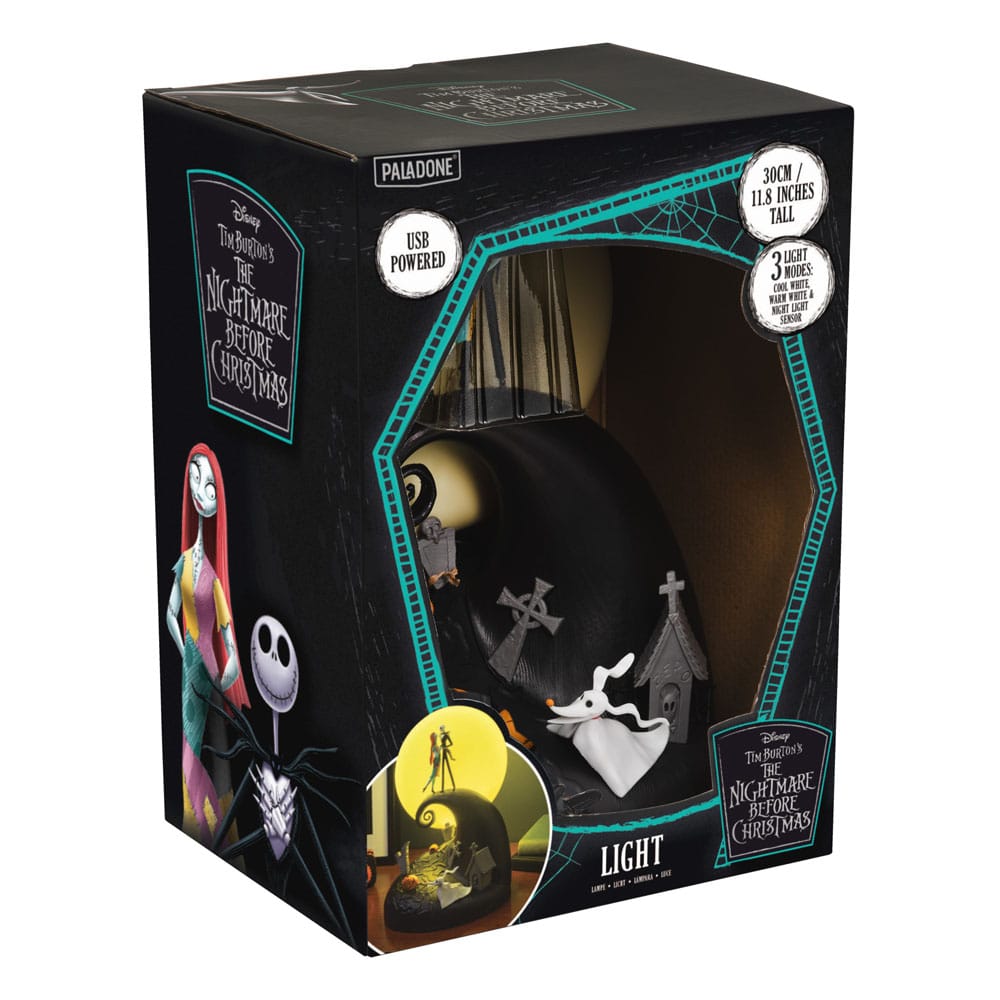 Nightmare Before Christmas Jack & Sally Diorama-Leuchte