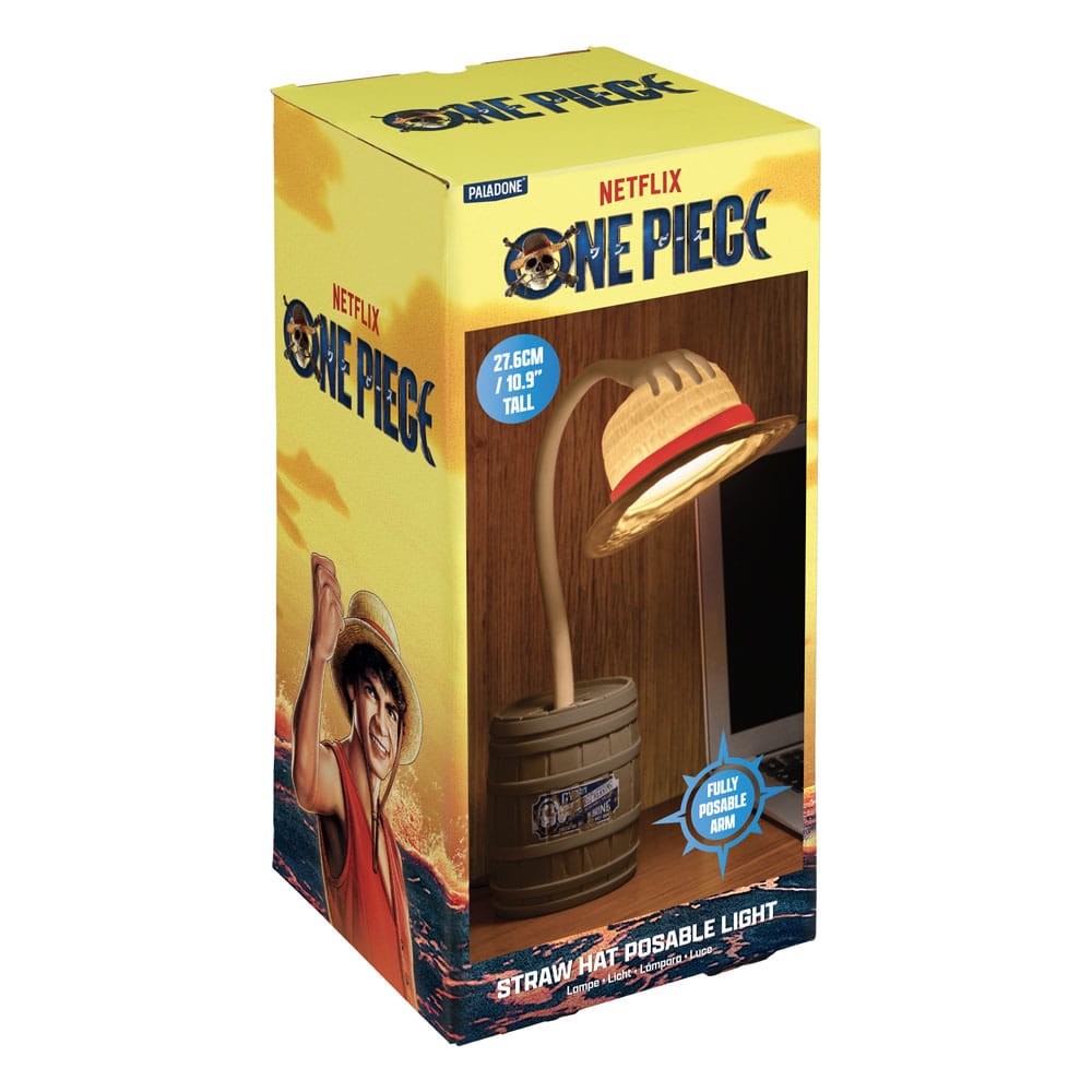 One Piece Straw Hat USB Schreibtischlampe