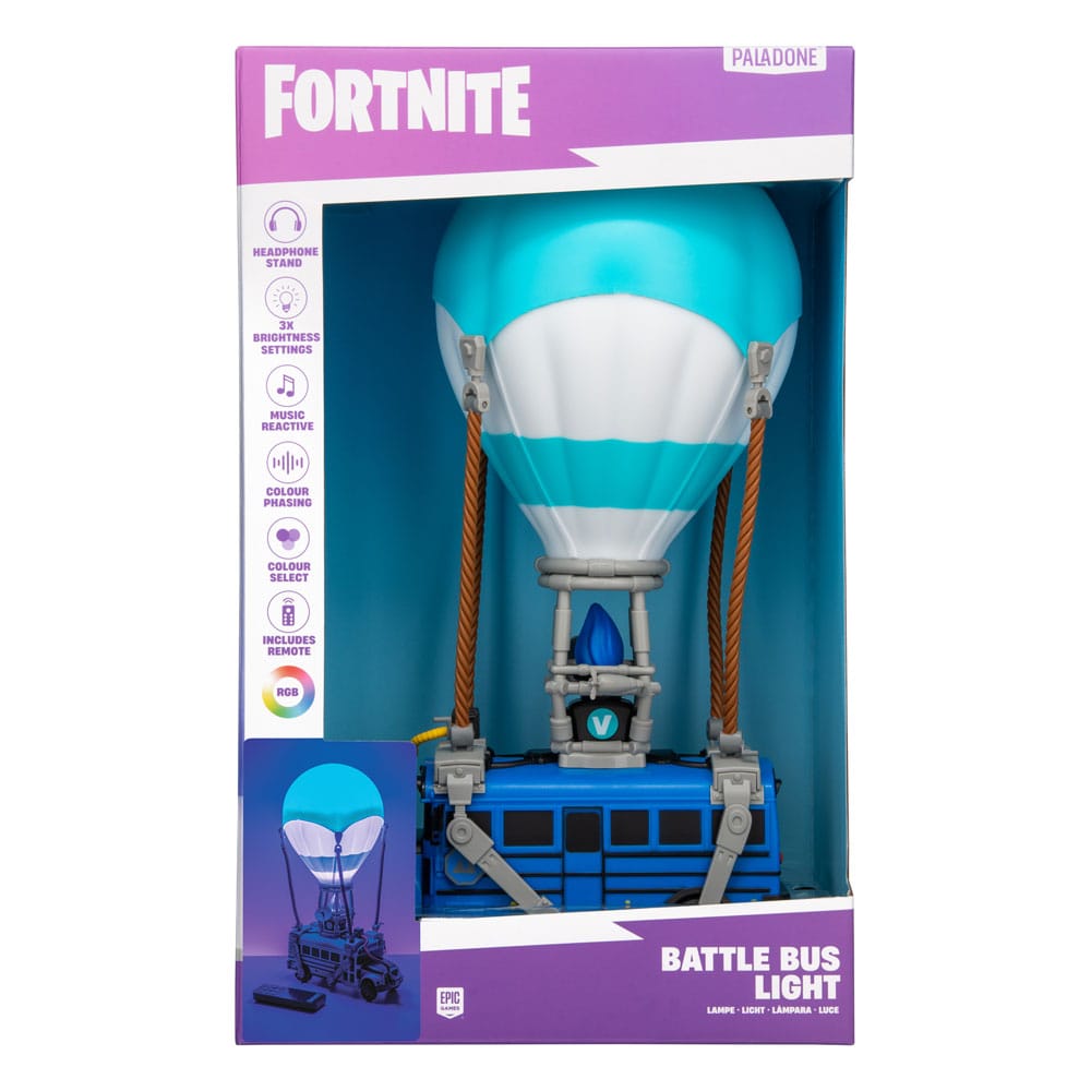 Fortnite Battle Bus Diorama-Leuchte