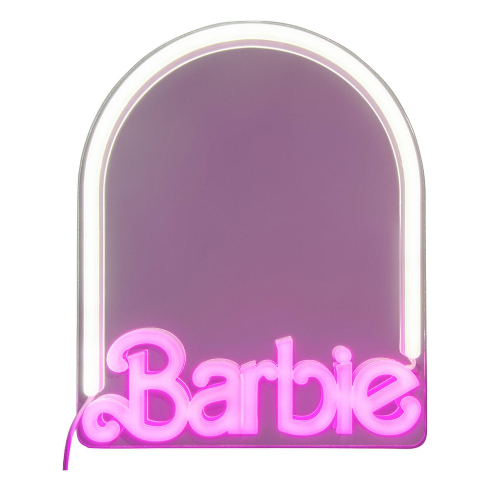 Barbie Neon Wand-Spiegel