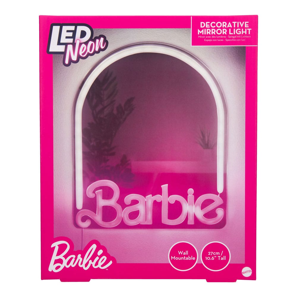 Barbie Neon Wand-Spiegel