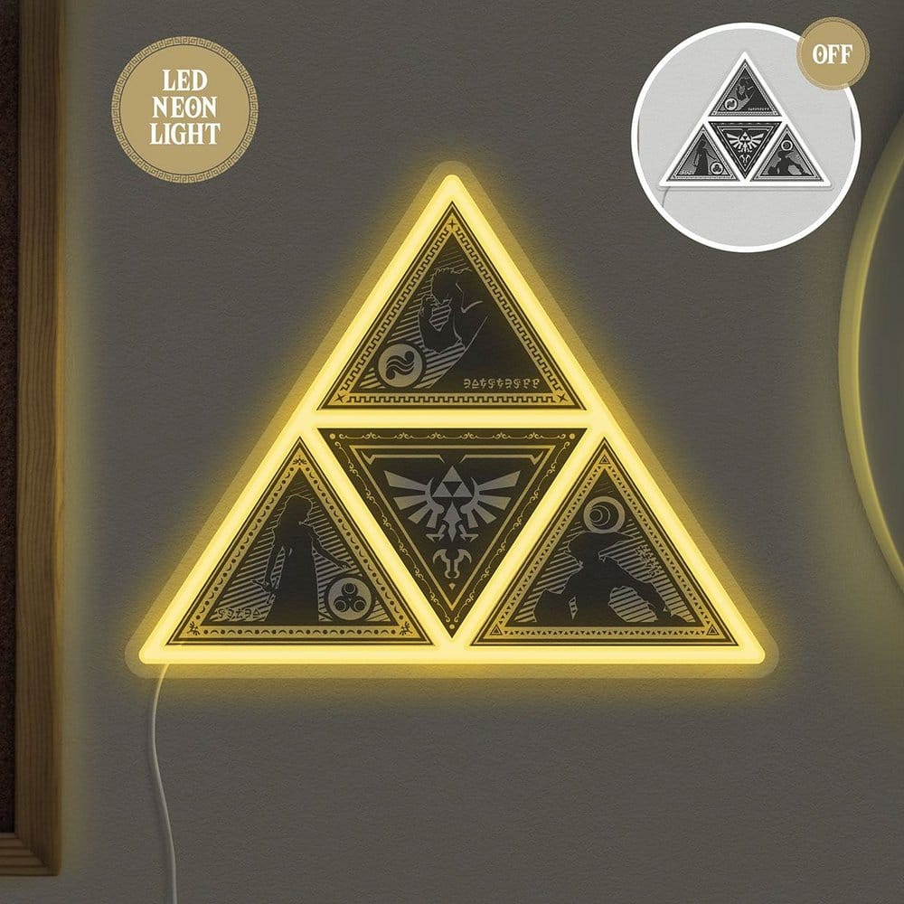 The Legend of Zelda Triforce Wandleuchte