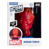 Fantastic Four Human Torch Icons Leuchte