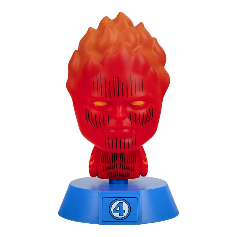 Fantastic Four Human Torch Icons Leuchte