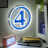 Fantastic Four LED Logo Neon Wandleuchte