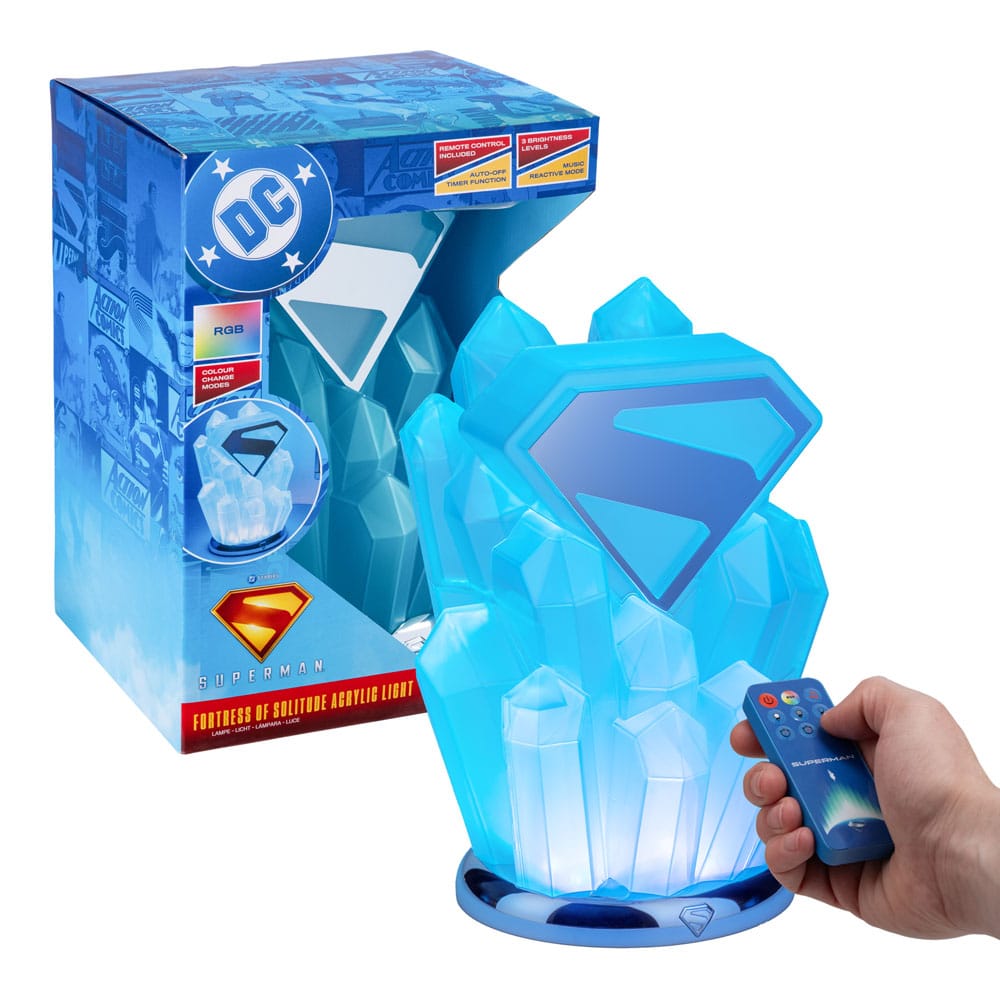 DC Comics Superman Fortress of Solitude Leuchte
