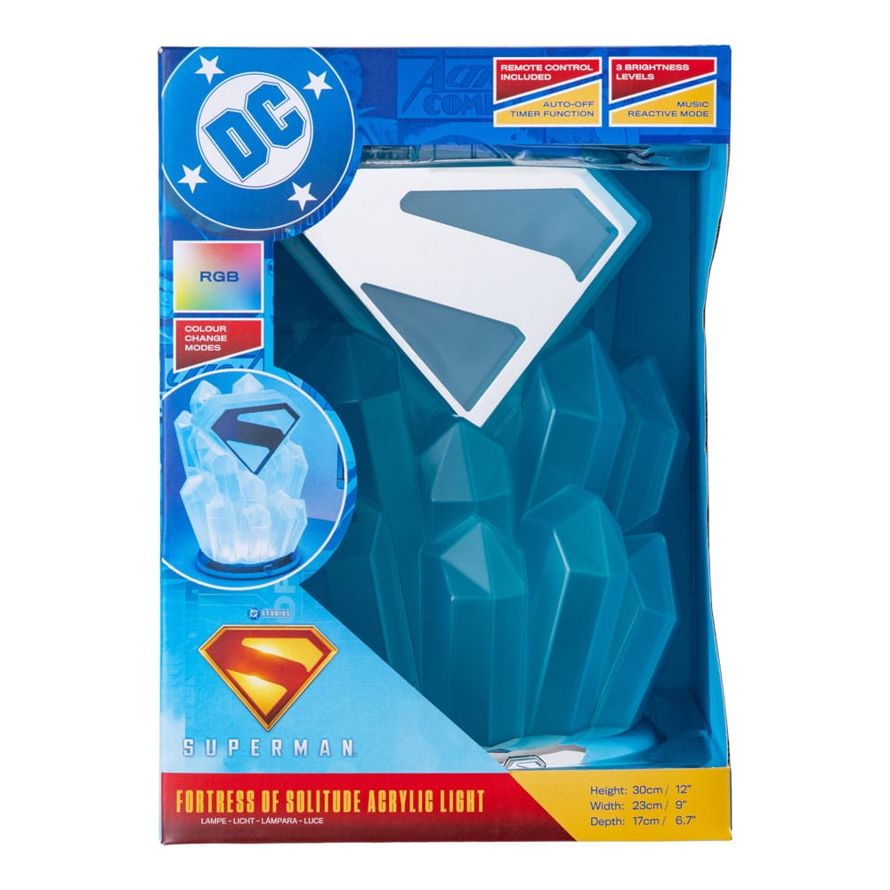DC Comics Superman Fortress of Solitude Leuchte