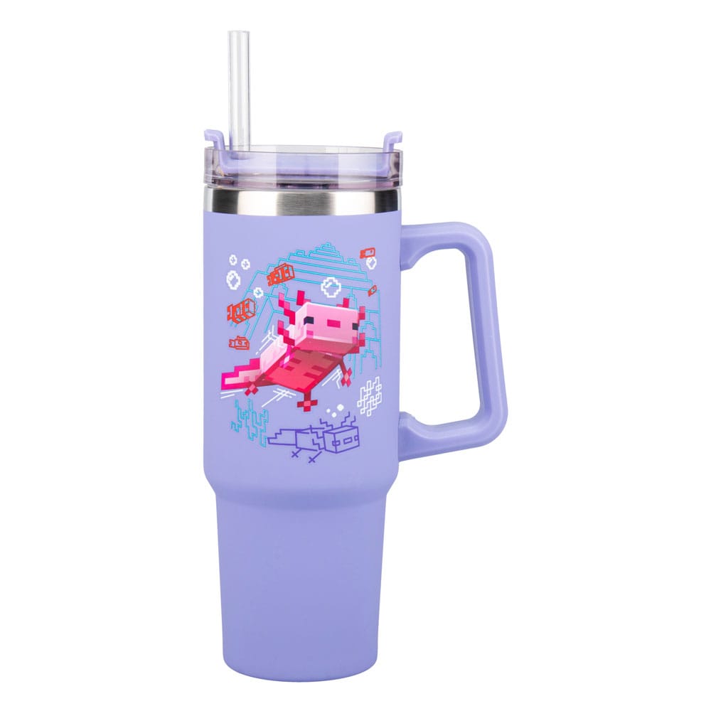 Minecraft To Go Purple Trinkbecher