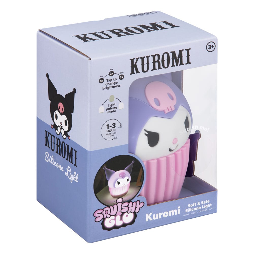 Sanrio Squishy Glo Kuromi Silikon-Leuchte