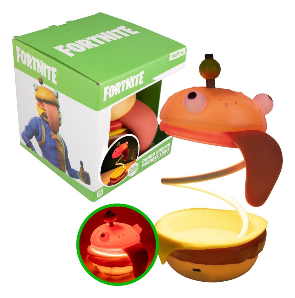 Fortnite Durrr Burger Posable Leuchte
