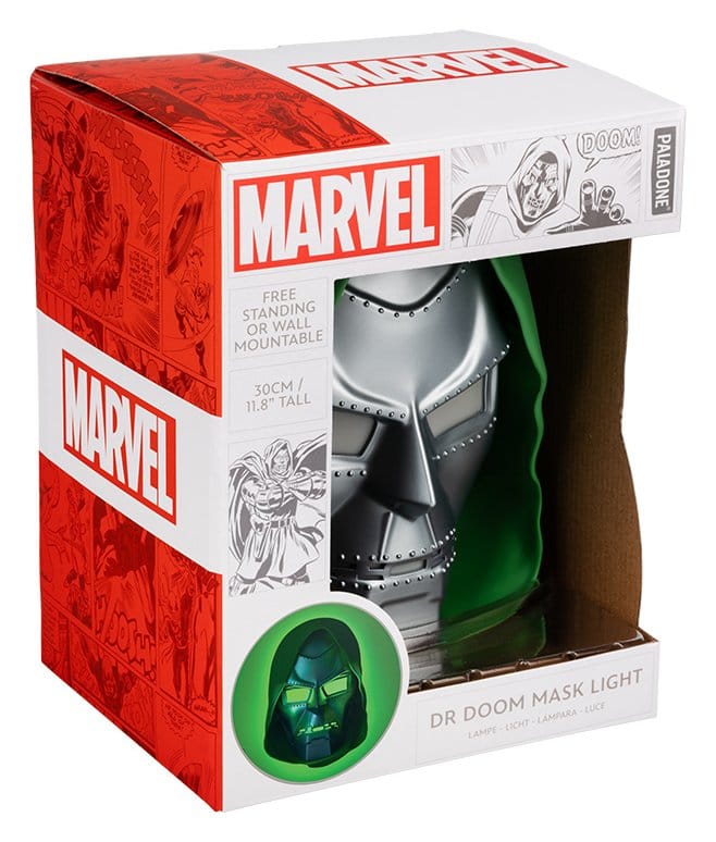 Marvel Universe Dr Doom Mask Leuchte