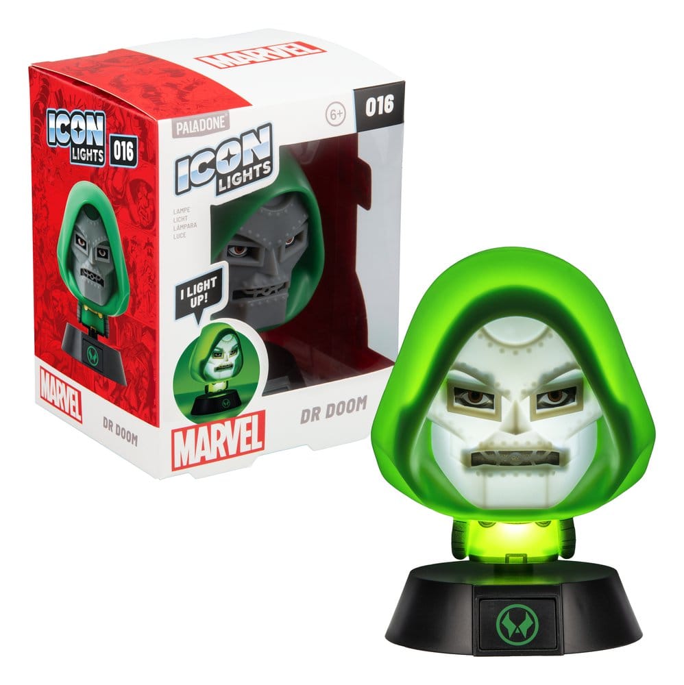 Marvel Universe Dr Doom Icon Leuchte