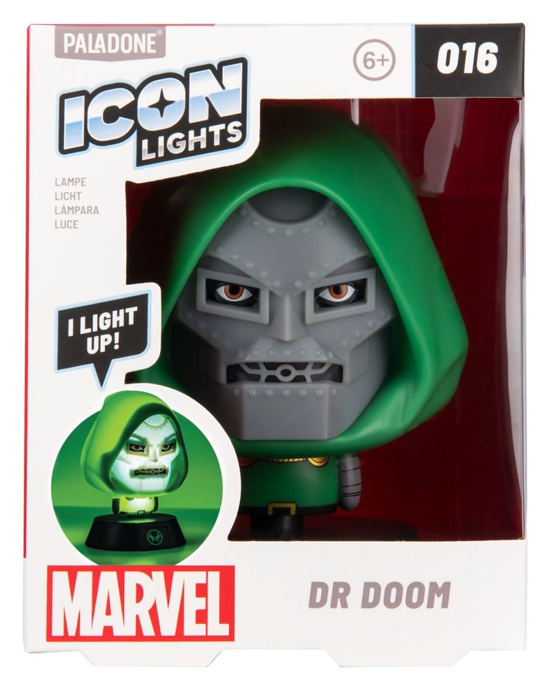 Marvel Universe Dr Doom Icon Leuchte