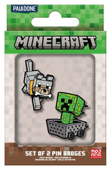 Minecraft Ansteck-Pin 2er-Pack