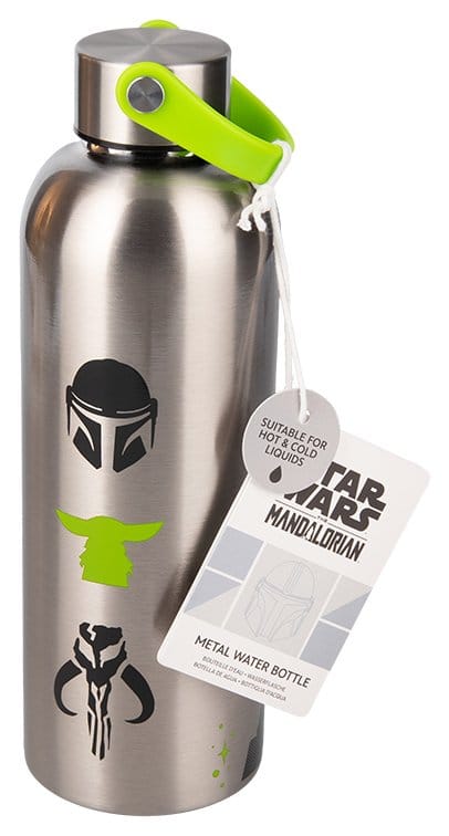 The Mandalorian Mandalorian & Grogu Metall Trinkflasche